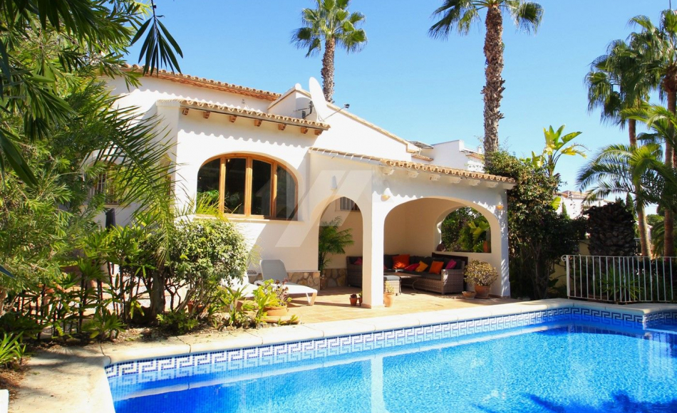 villa for sale in Moraira Alicante Spain